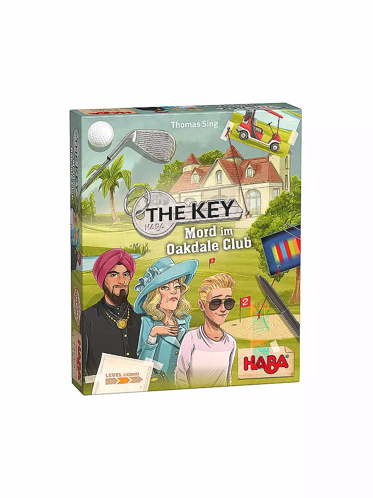 HABA | The Key – Mord im Oakdale Club | keine Farbe