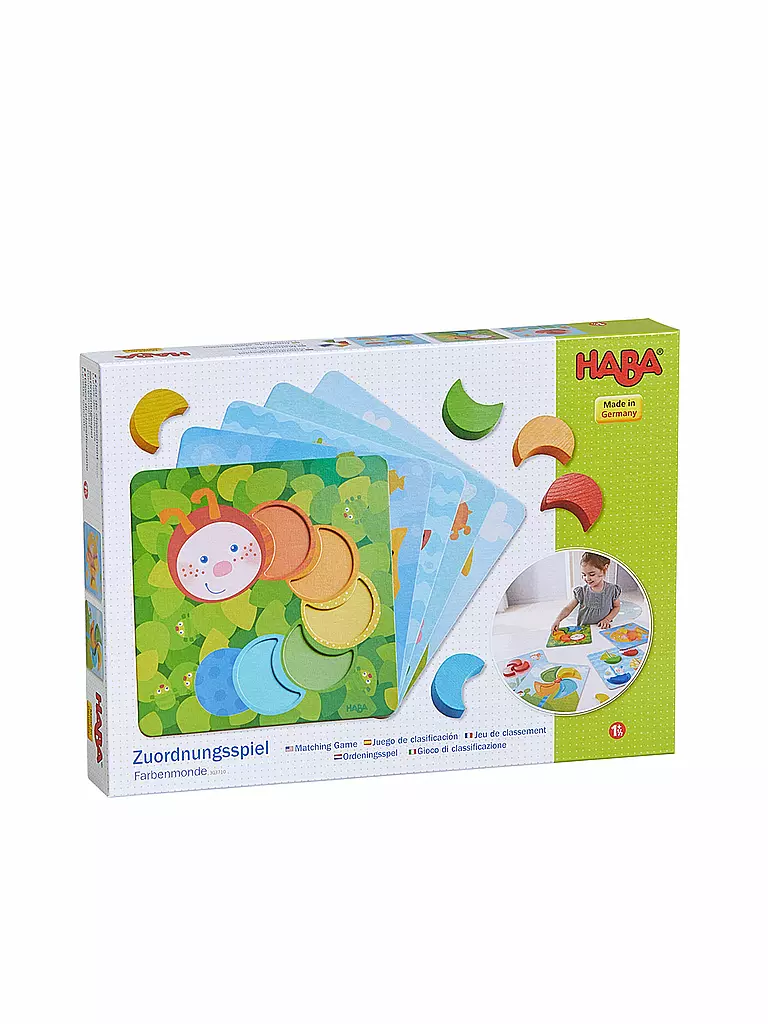 HABA | Zuordnungsspiel Farbenmonde | keine Farbe