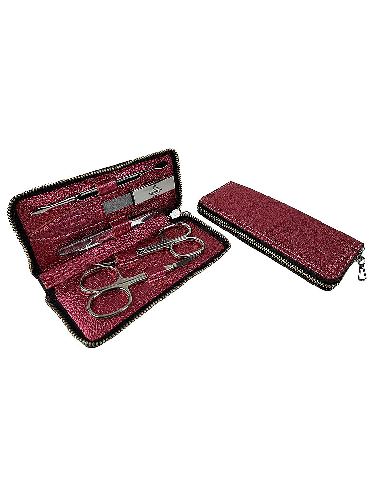 HAMMANN Ledermanikürset (Pink, 5-teilig)