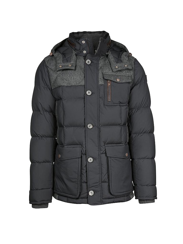 HANDSTICH | Jacke "Edward" | grau