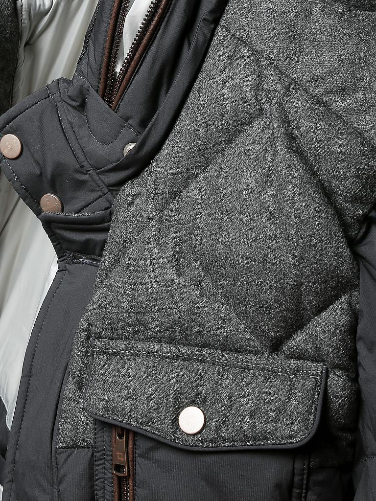 HANDSTICH | Jacke "Edward" | grau