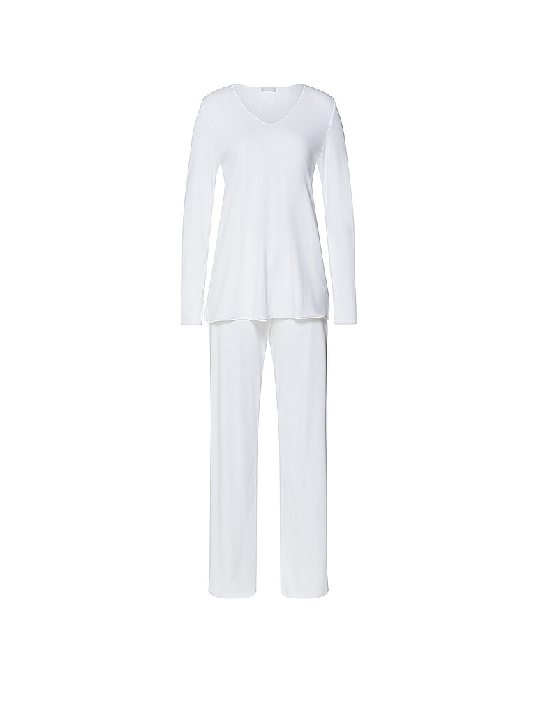 HANRO Pyjama weiss M damen