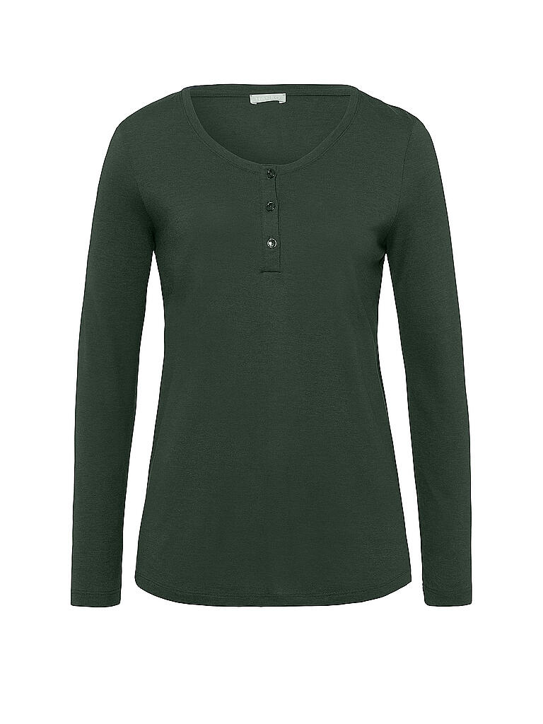 HANRO | Loungewear Shirt | grün