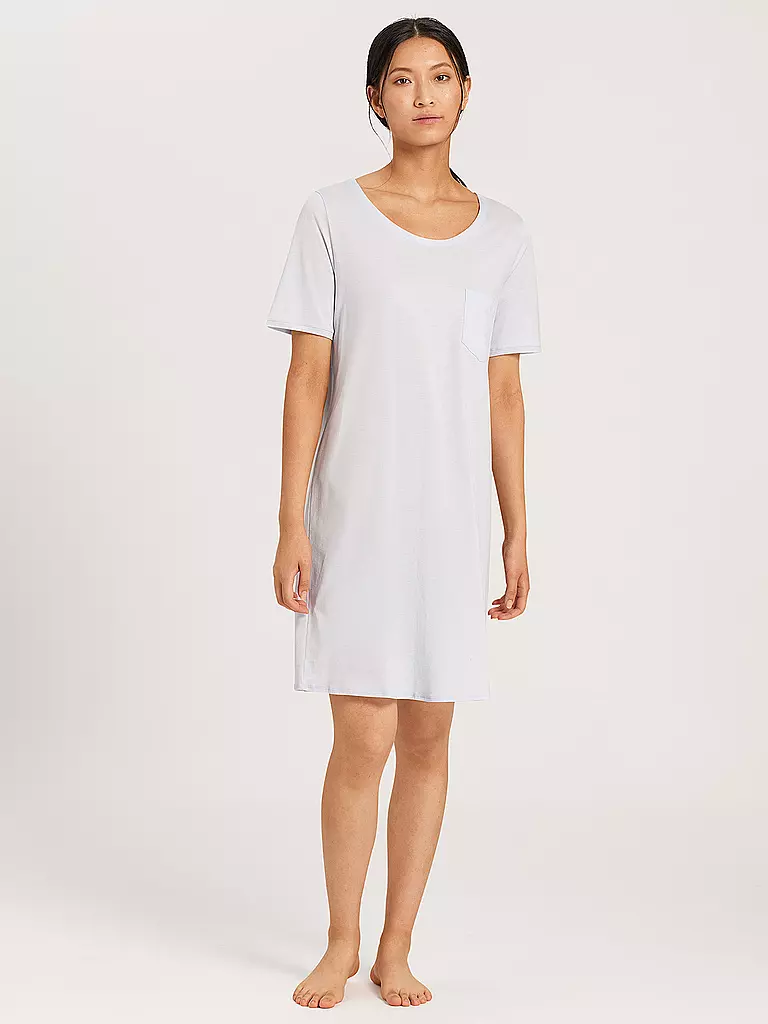 HANRO | Nachthemd - Sleepshirt  | hellblau
