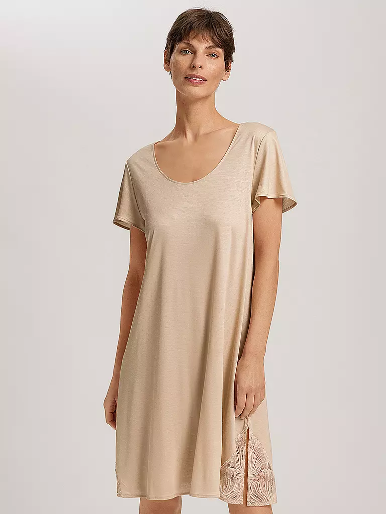 HANRO | Nachthemd - Sleepshirt | camel