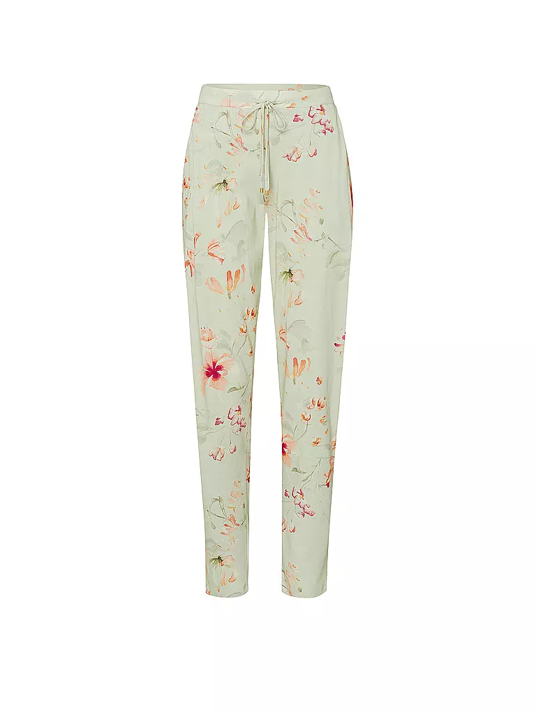 HANRO | Pyjamahose SLEEP & LOUNGE | Hellgrün