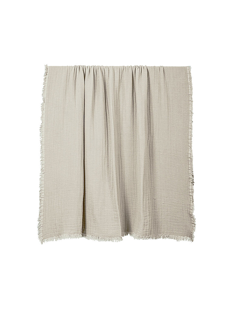 Tagesdecke - Plaid VANLY 130x180cm Naturel beige baby