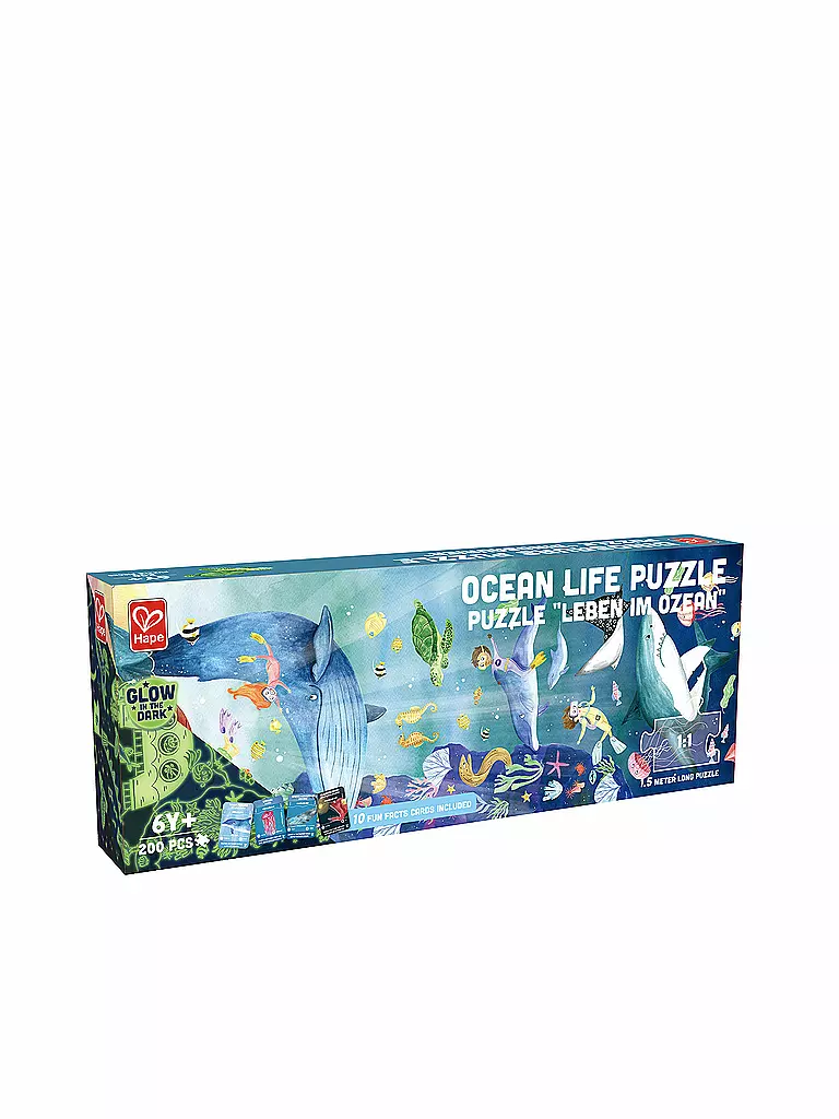 HAPE | Puzzle - Leben im Ozean 210 Teile | keine Farbe