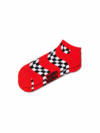 HAPPY SOCKS | Herren Sneaker Socken RACE LOW  41-46 red