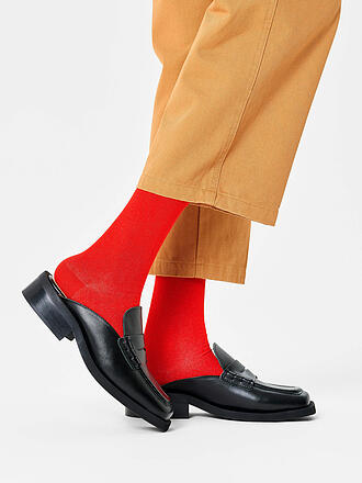 HAPPY SOCKS | Damen Socken SOLID SOCK Gr. 36 - 40 red