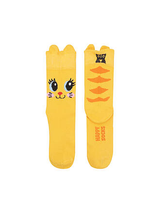 HAPPY SOCKS | Kinder Socken CAT orange
