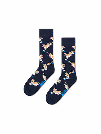 HAPPY SOCKS | Damen Socken COW 36-40 navy
