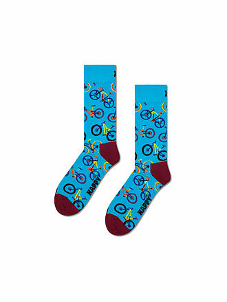 HAPPY SOCKS | Damen Socken MOUNTAIN BIKE 36-40 blue