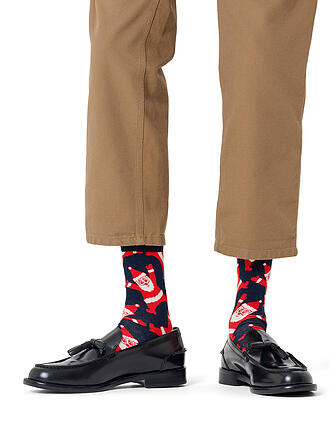 HAPPY SOCKS | Herren Socken SANTA 41-46 navy