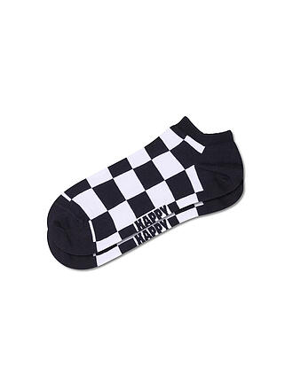 HAPPY SOCKS | Herren Sneaker Socken CHECKERBOARD 41-46 black