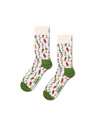 HAPPY SOCKS | Herren Socken FISHING GEAR 41-46 white