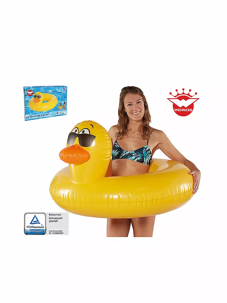 HAPPY PEOPLE | Schwimmring Ente | keine Farbe