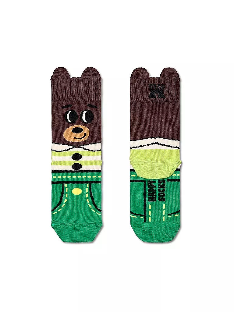 HAPPY SOCKS | Baby Socken BEAR brown | braun