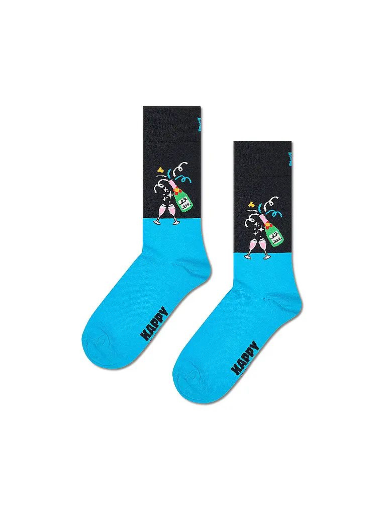 HAPPY SOCKS | Damen Geschenkbox Socken 3er Pkg. CELEBRATIONS 36-40 black | Schwarz