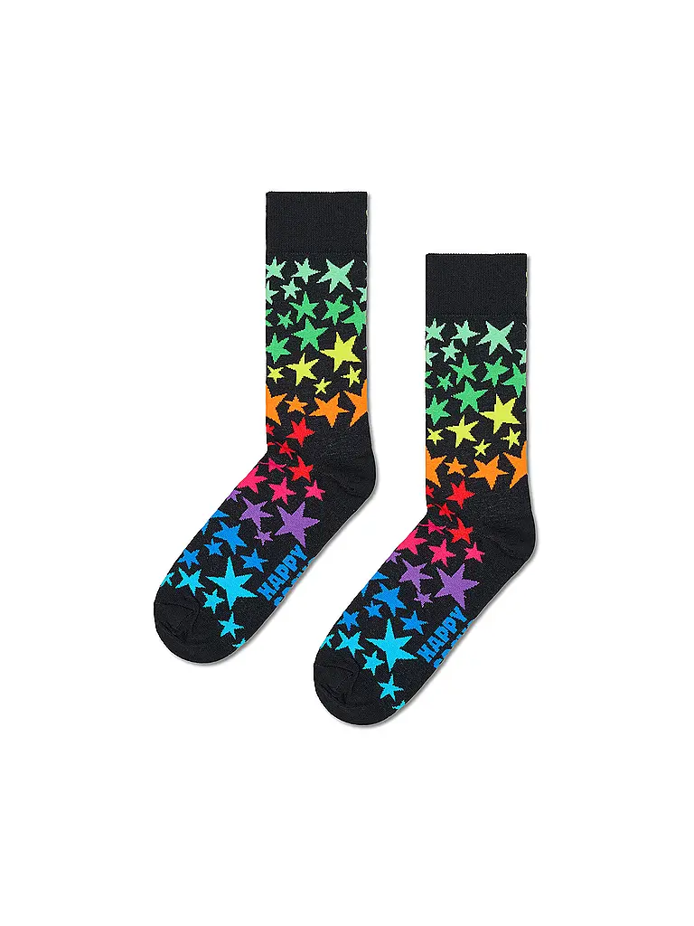 HAPPY SOCKS | Damen Geschenkbox Socken 3er Pkg. CELEBRATIONS 36-40 black | Schwarz
