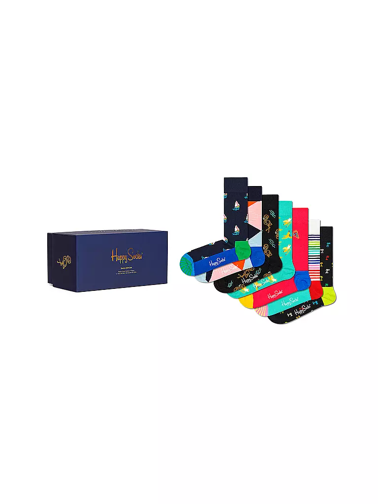 HAPPY SOCKS | Damen Geschenkset Socken 7 DAYS 7er-Pkg. 36-40 multi | bunt