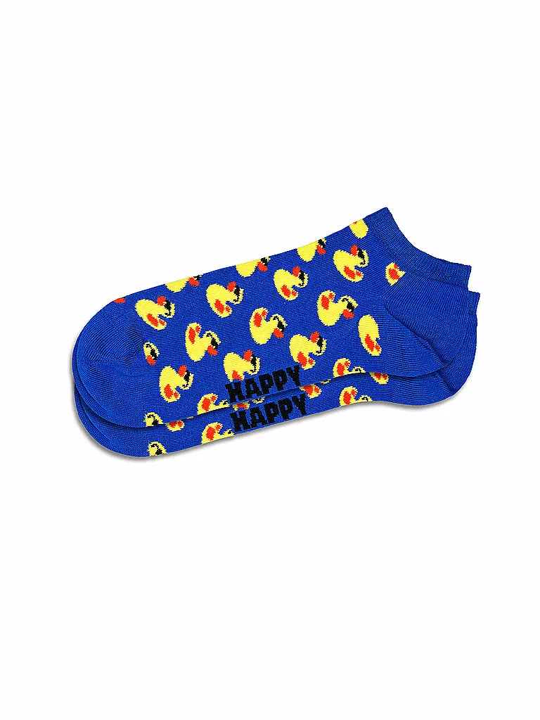 HAPPY SOCKS | Damen Sneaker Socken RUBBER DUCK 36-40 navy | dunkelblau