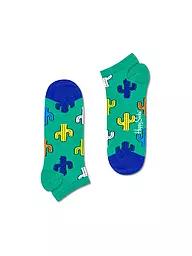 HAPPY SOCKS | Damen Sneakersocken CACTUS 36-40 green | Grün