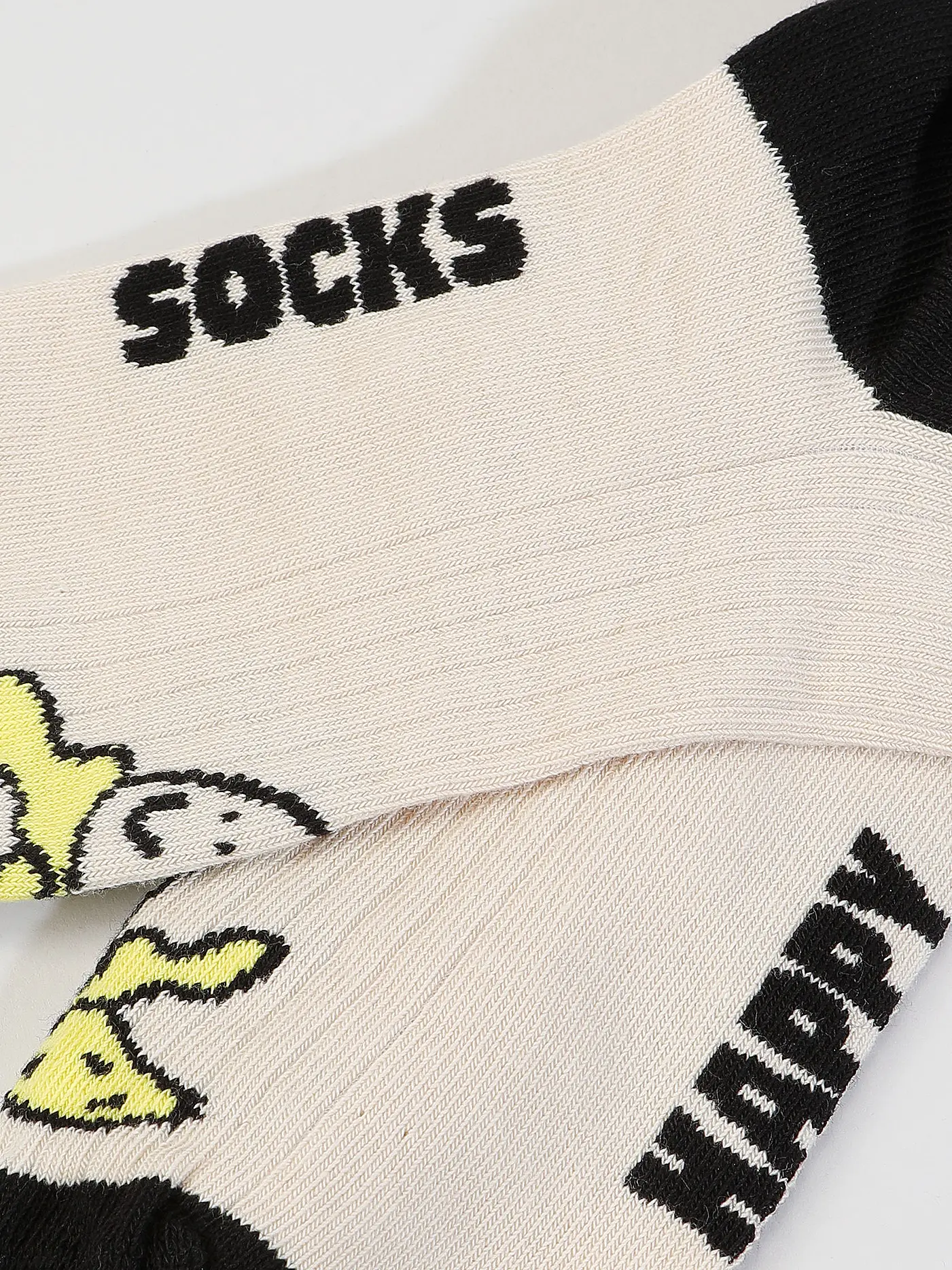 HAPPY SOCKS | Damen Socken BANANA 36-40 white | beige