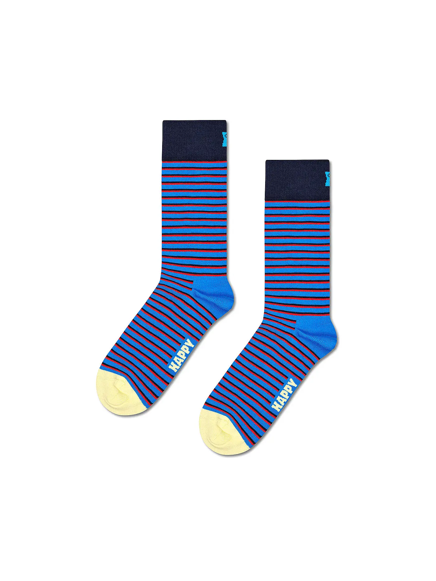 HAPPY SOCKS | Damen Socken GIFT SET 7er Pkg 36-40 | blau