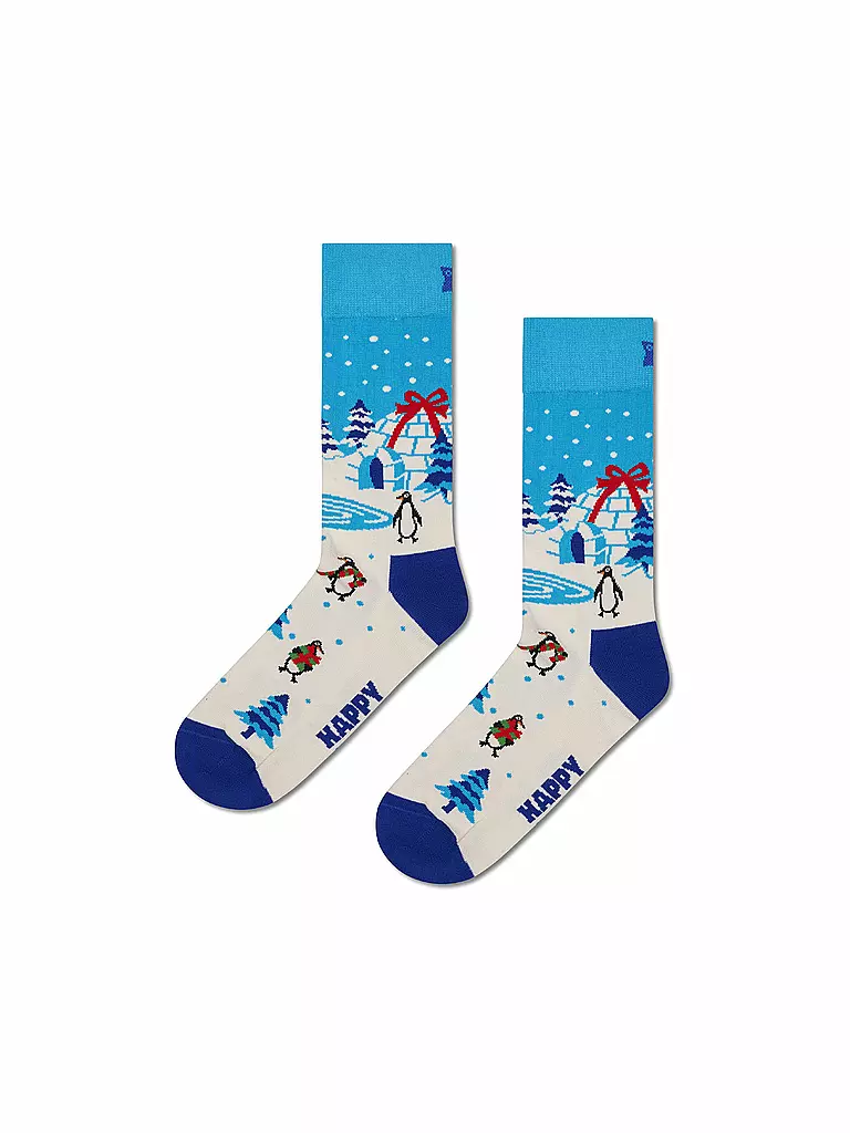 HAPPY SOCKS | Damen Socken IGLOO 36-40 white | Weiss
