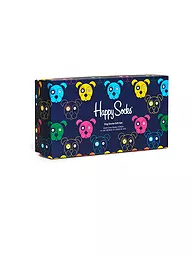 HAPPY SOCKS | Herren Geschenkbox Socken MIXED DOGS 3er Pkg 41-46 navy | dunkelblau