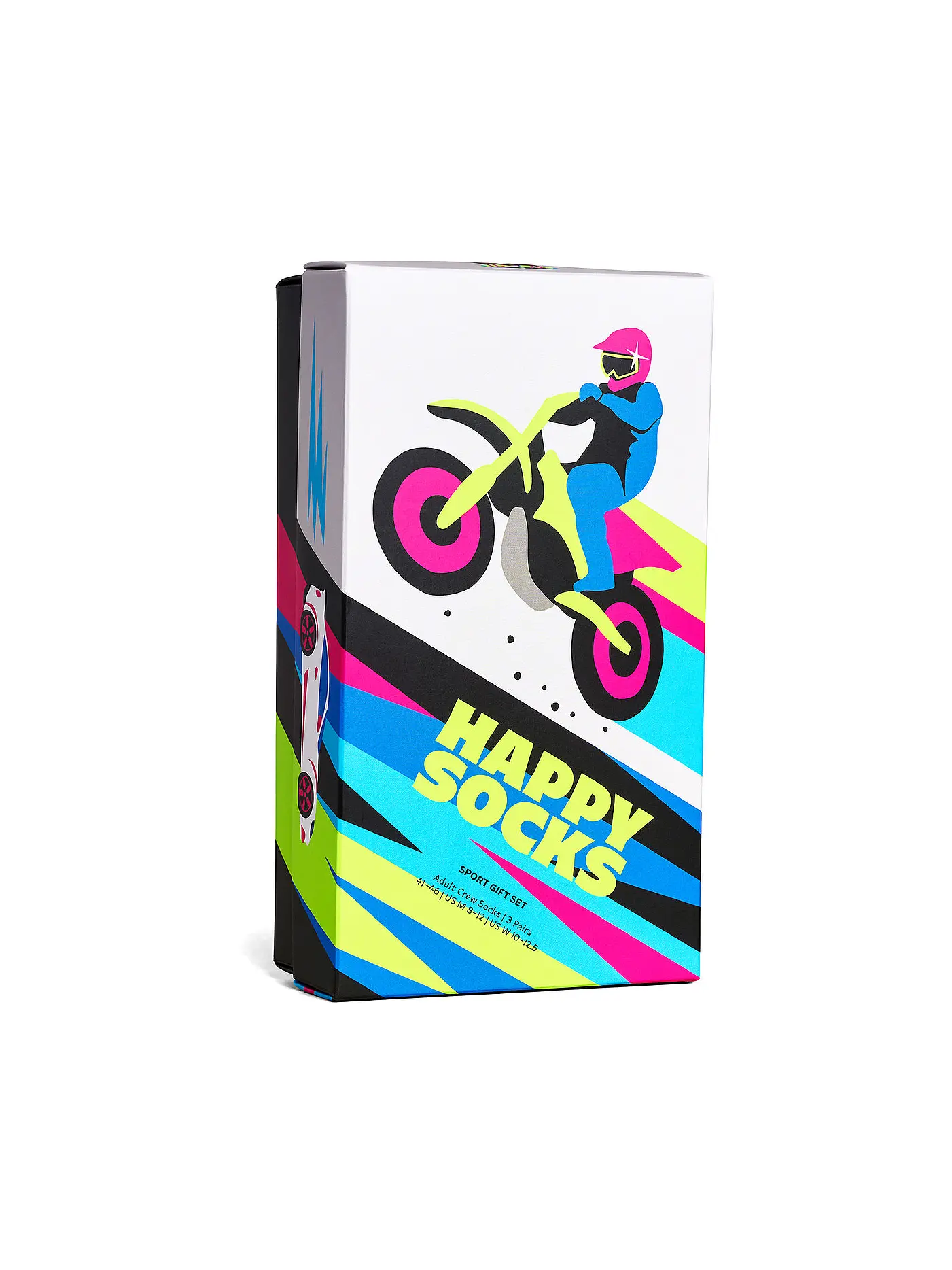 HAPPY SOCKS | Herren Geschenkset 3er Pkg FAST SPORTS 41-46 grey | grau