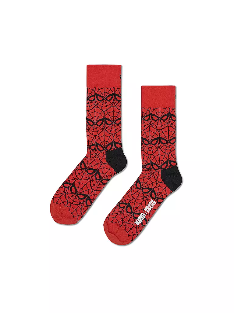 HAPPY SOCKS | Herren Geschenkset 3er Pkg SPIDER MAN 41-46 purple | bunt