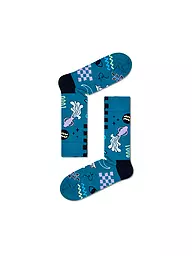 HAPPY SOCKS | Herren Socken 41-46 WASSERMANN turquoise | Petrol