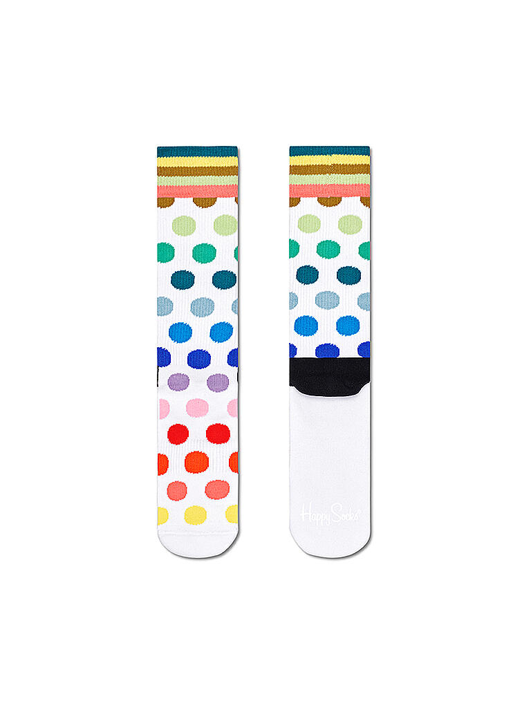 HAPPY SOCKS | Herren Socken BIG DOTS 41-46 white | bunt