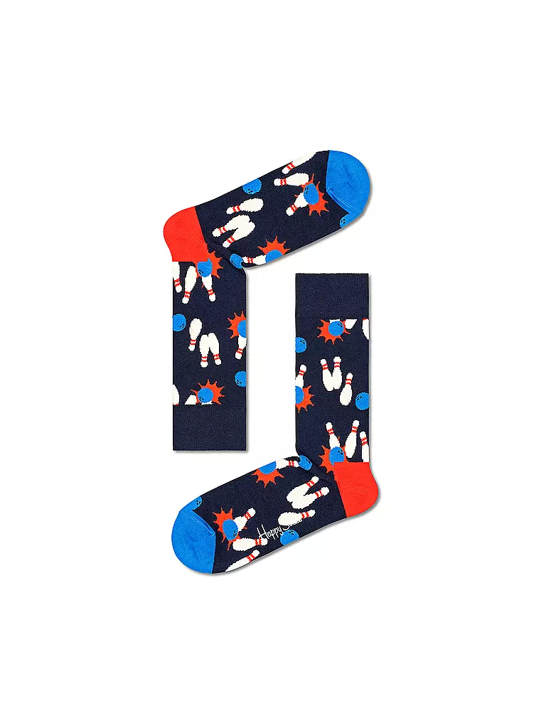 HAPPY SOCKS | Herren Socken BOWLING 41-46 navy | dunkelblau