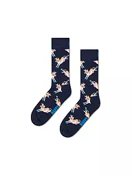 HAPPY SOCKS | Herren Socken COW 41-46 navy | dunkelblau