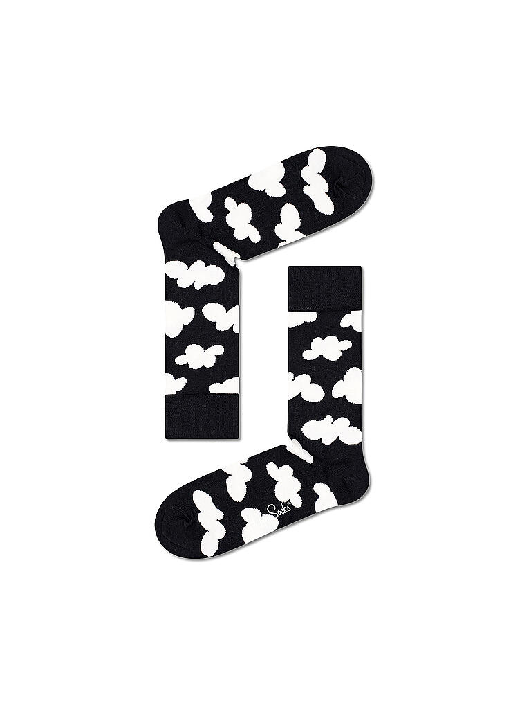 HAPPY SOCKS | Herren Socken Geschenkset BLACK & WHITE 4-er Pkg. 41-46 bunt | bunt