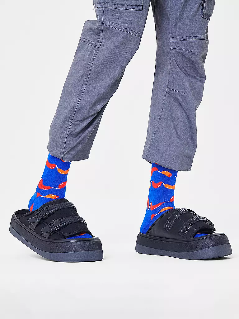 HAPPY SOCKS | Herren Socken SAUSAGE 41-46 medium blue | blau