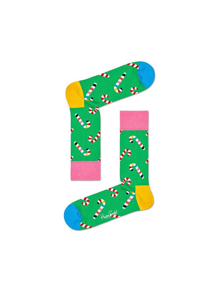 HAPPY SOCKS | Herren-Socken "Candy Cane" 41-46 | bunt