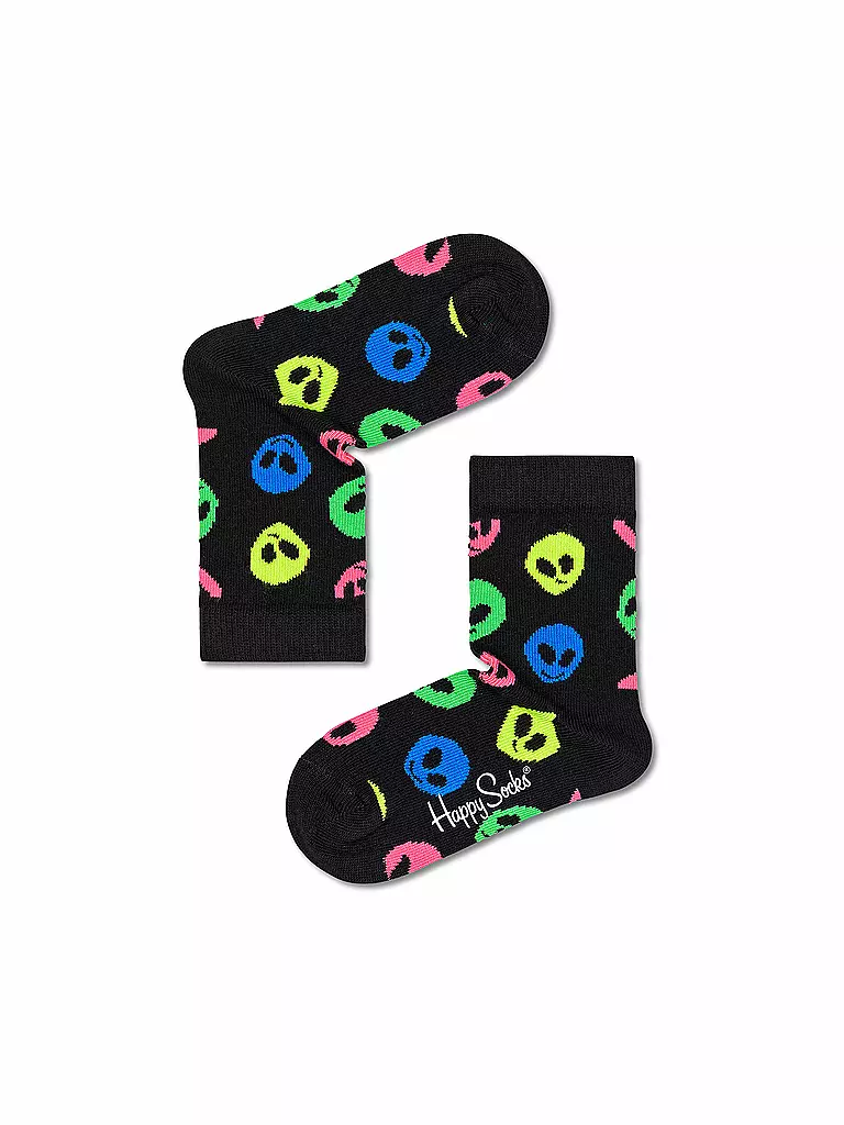 HAPPY SOCKS | Kinder Socken ALIEN black / multi | schwarz