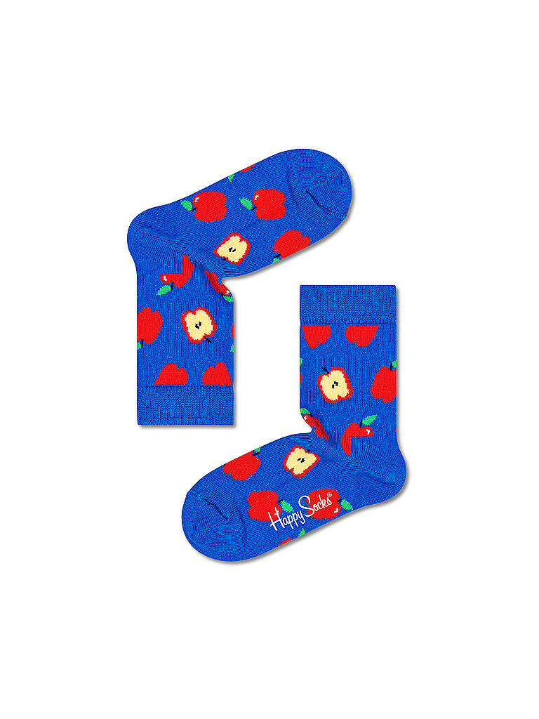 HAPPY SOCKS | Kinder Socken APPLE medium blue | blau