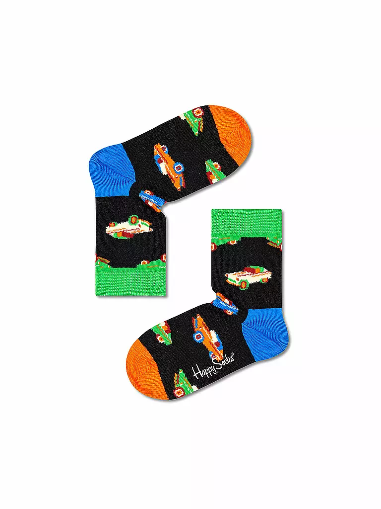 HAPPY SOCKS | Kinder Socken CAR black / multi | schwarz