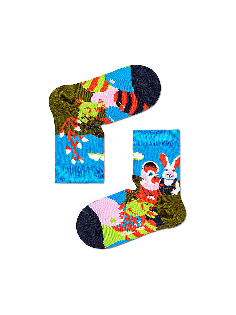 HAPPY SOCKS | Kinder Socken Easter Family bunt | bunt