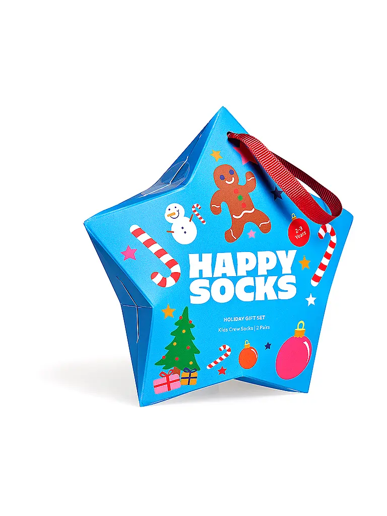 HAPPY SOCKS | Kinder Socken Geschenkset HOLIDAY 2er Pkg. comp 15 | 