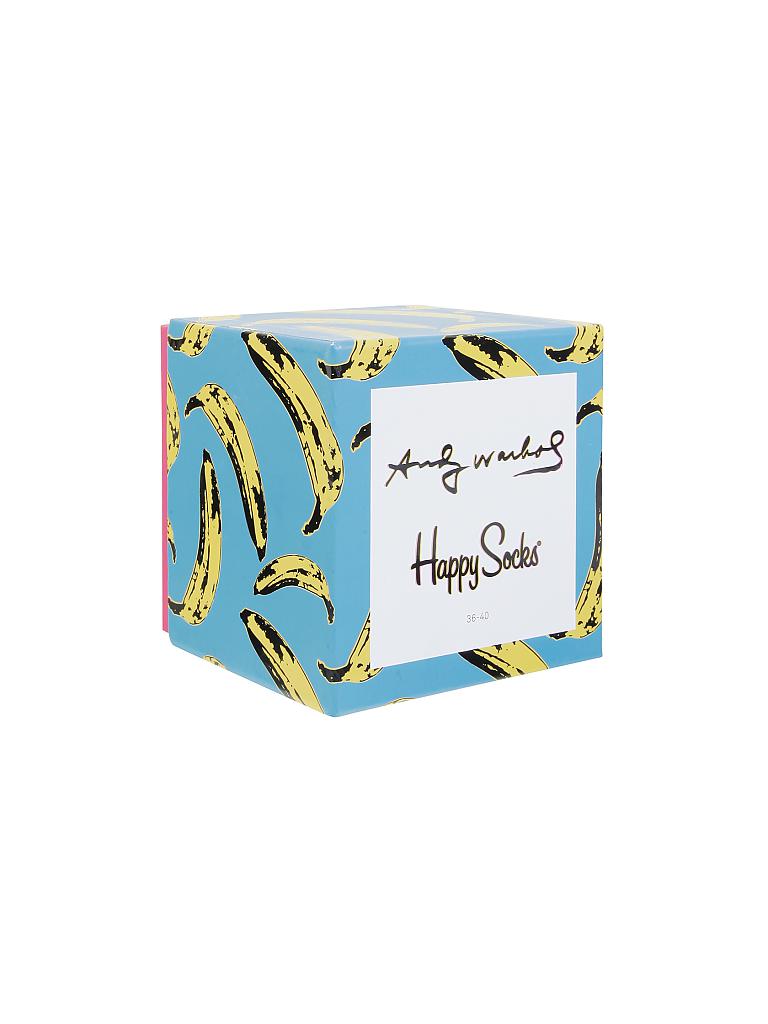 HAPPY SOCKS | Socken "Andy Warhol - Limited Edition" 4-er 36-40 | bunt
