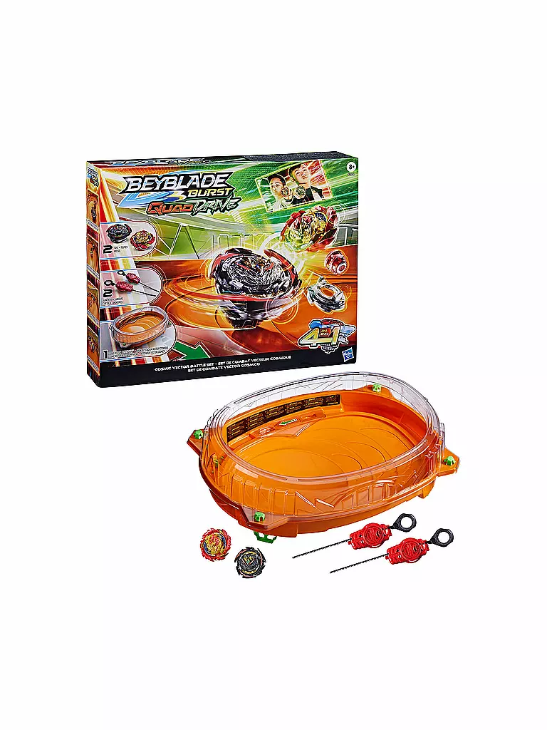 HASBRO | Beyblade Burst QuadDrive Cosmic Vector Battle Set | keine Farbe