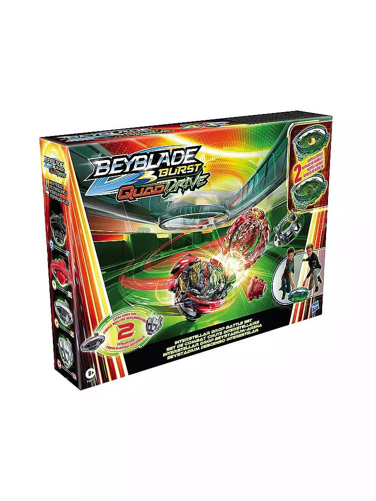 HASBRO | Beyblade Burst QuadDrive Interstellar Drop Battle Set | keine Farbe