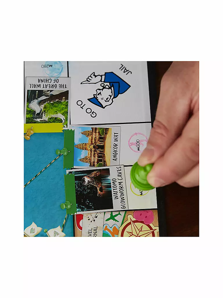 HASBRO | Brettspiel -  Monopoly Reise um die Welt | keine Farbe
