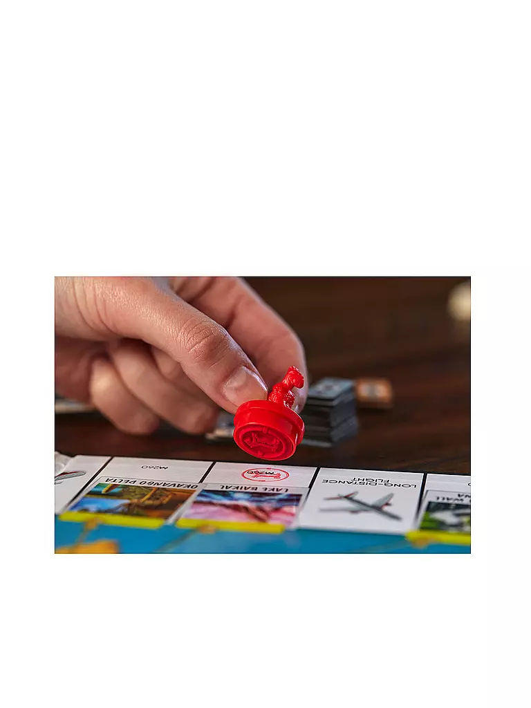 HASBRO | Brettspiel -  Monopoly Reise um die Welt | keine Farbe